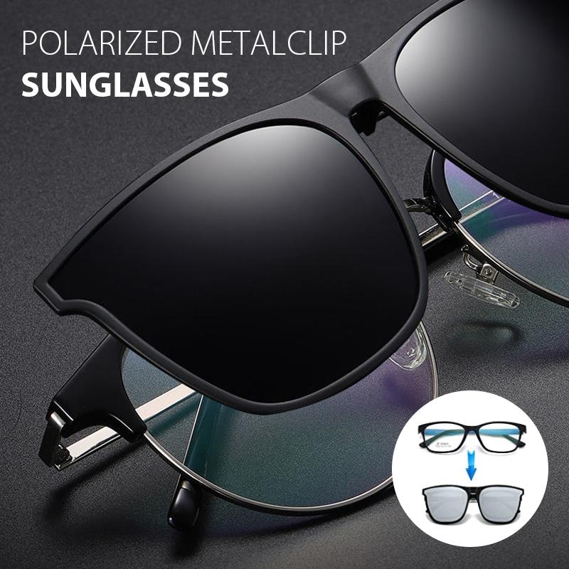 Nuovi occhiali da sole clip-on polarizzati flip-up