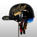 Casco Moto Stile Cappellino da Baseball Certificato DOT ed ECE