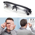 Sandsberg | Occhiali da lettura unisex regolabili con lente zoom | Nero