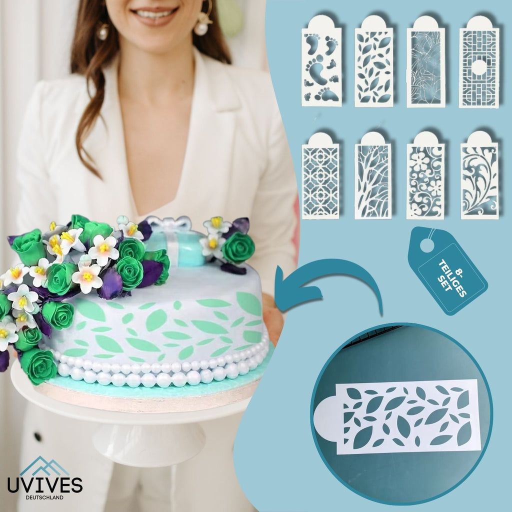 DecoLace - Forma per decorazione torta fai-da-te in pizzo
