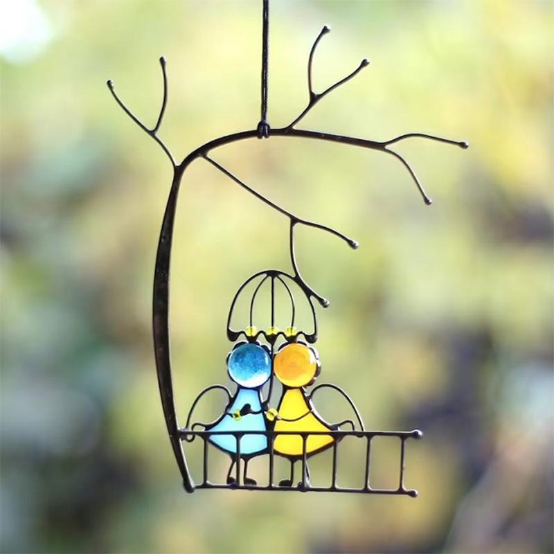 Cattura Sole, Decorazione per Finestra, Arte in Vetrata