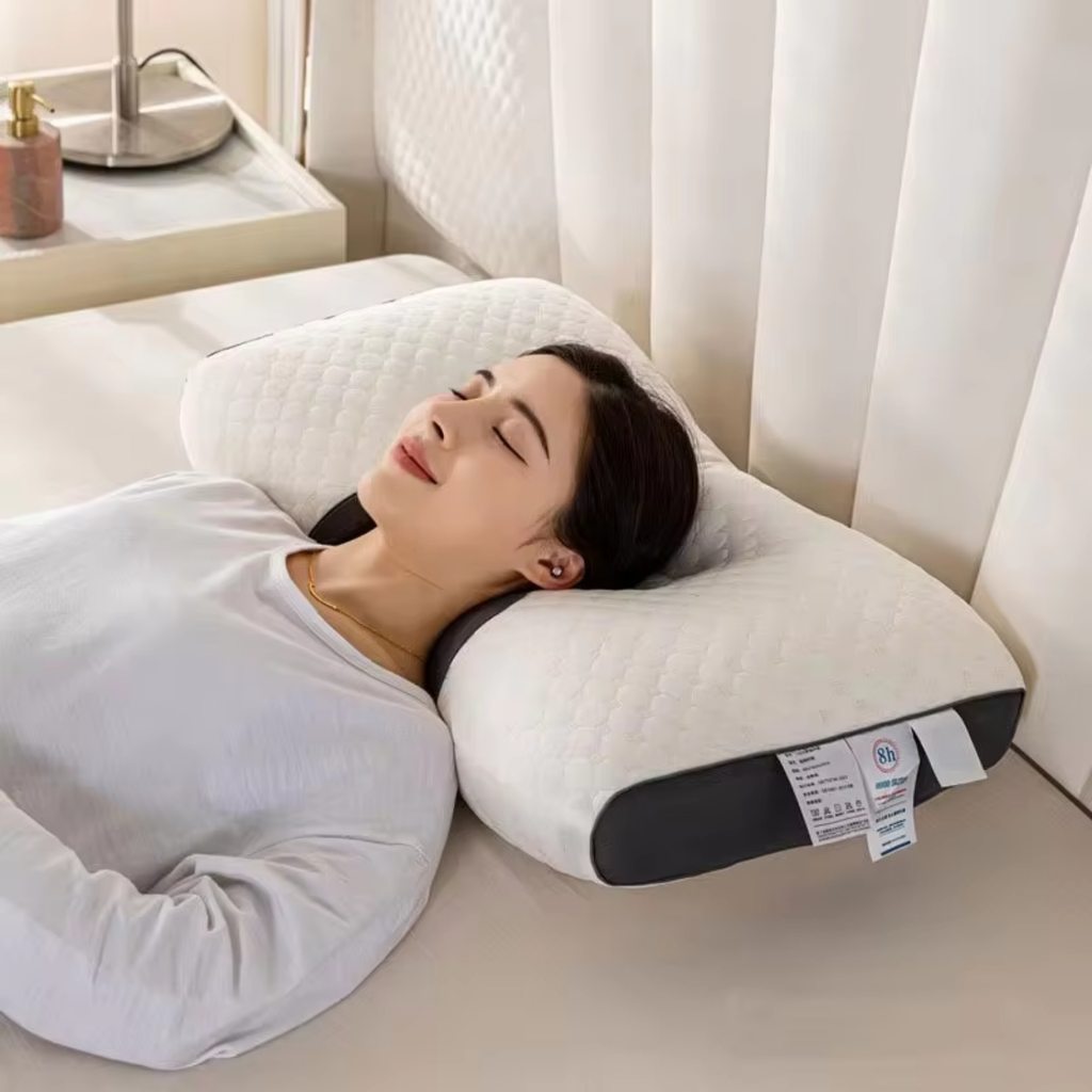 Cuscino ortopedico per il collo OrthoRest | Contorno ergonomico | Schiuma memory | Traspirante
