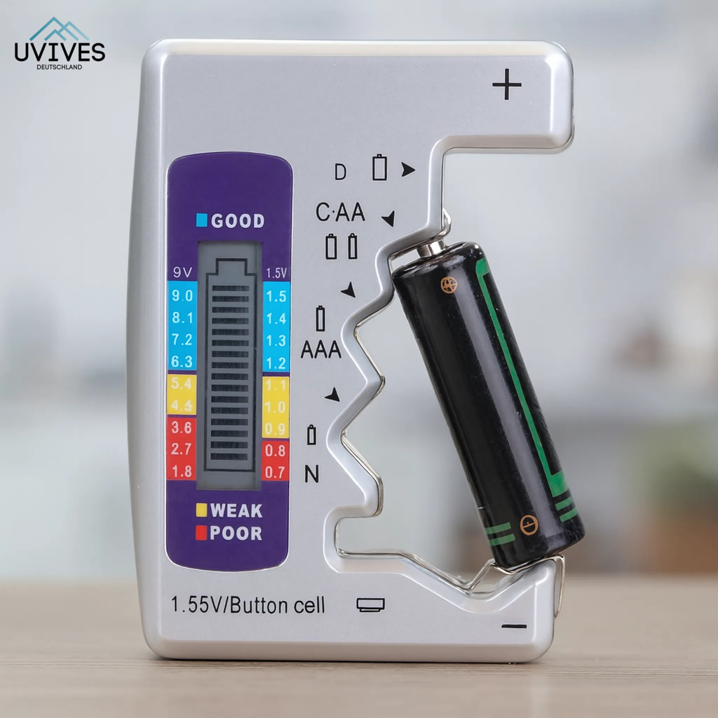 VoltCheck – Mai più batterie scariche al momento sbagliato