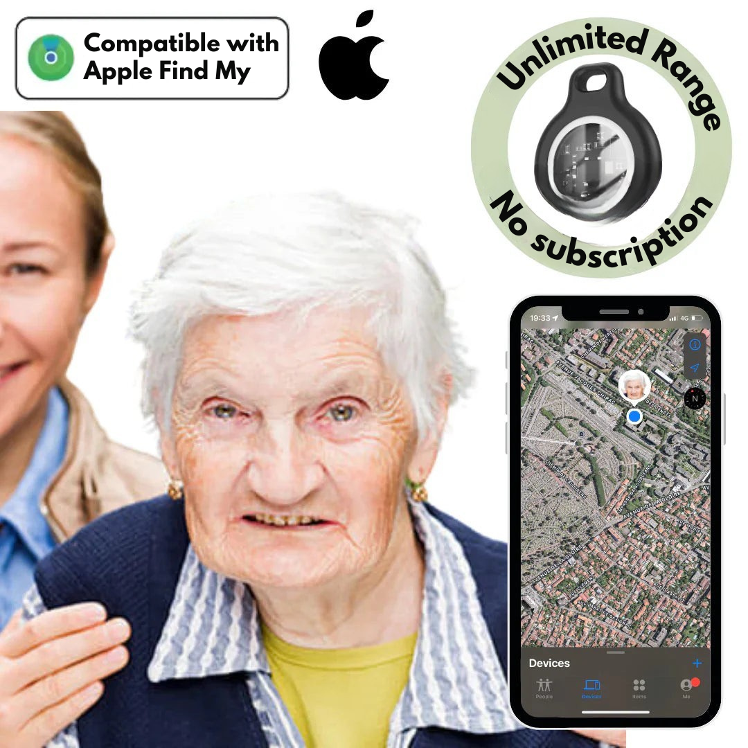 Tracker GPS per Anziani con Struttura Impermeabile e Aggiornamenti della Posizione in Tempo Reale
