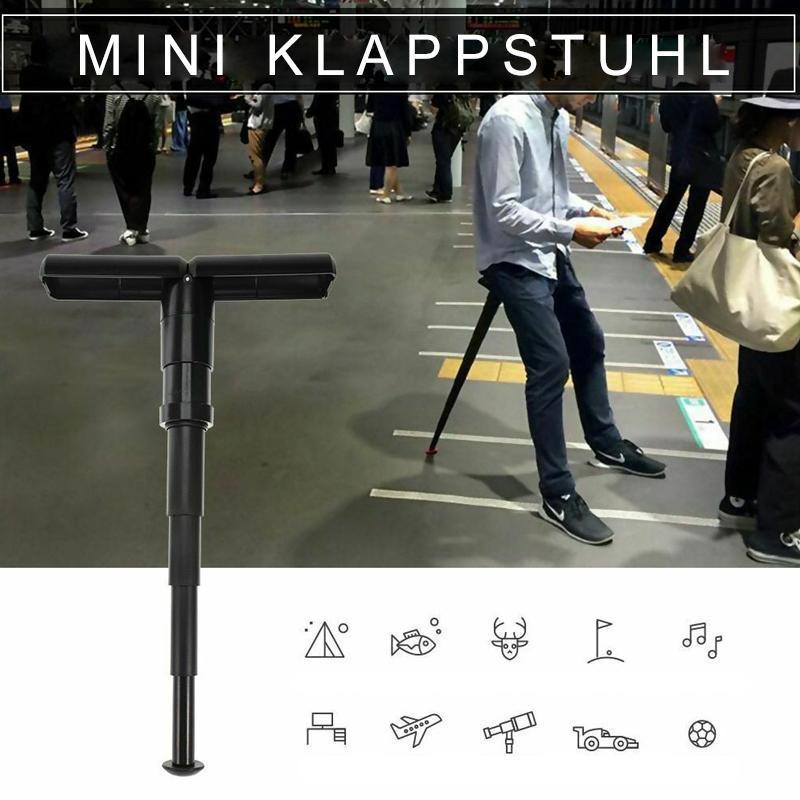 Sedia Mini Pieghevole Portatile per Code all'Aperto e altro.