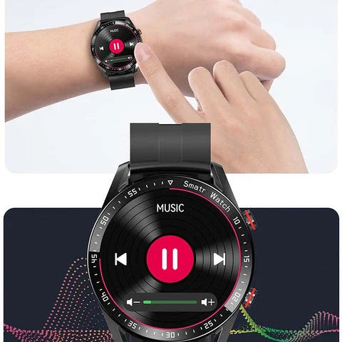 NexPulse Pro NFC Smartwatch Con Display Da 1.45 Pollici Per Monitoraggio Del Benessere