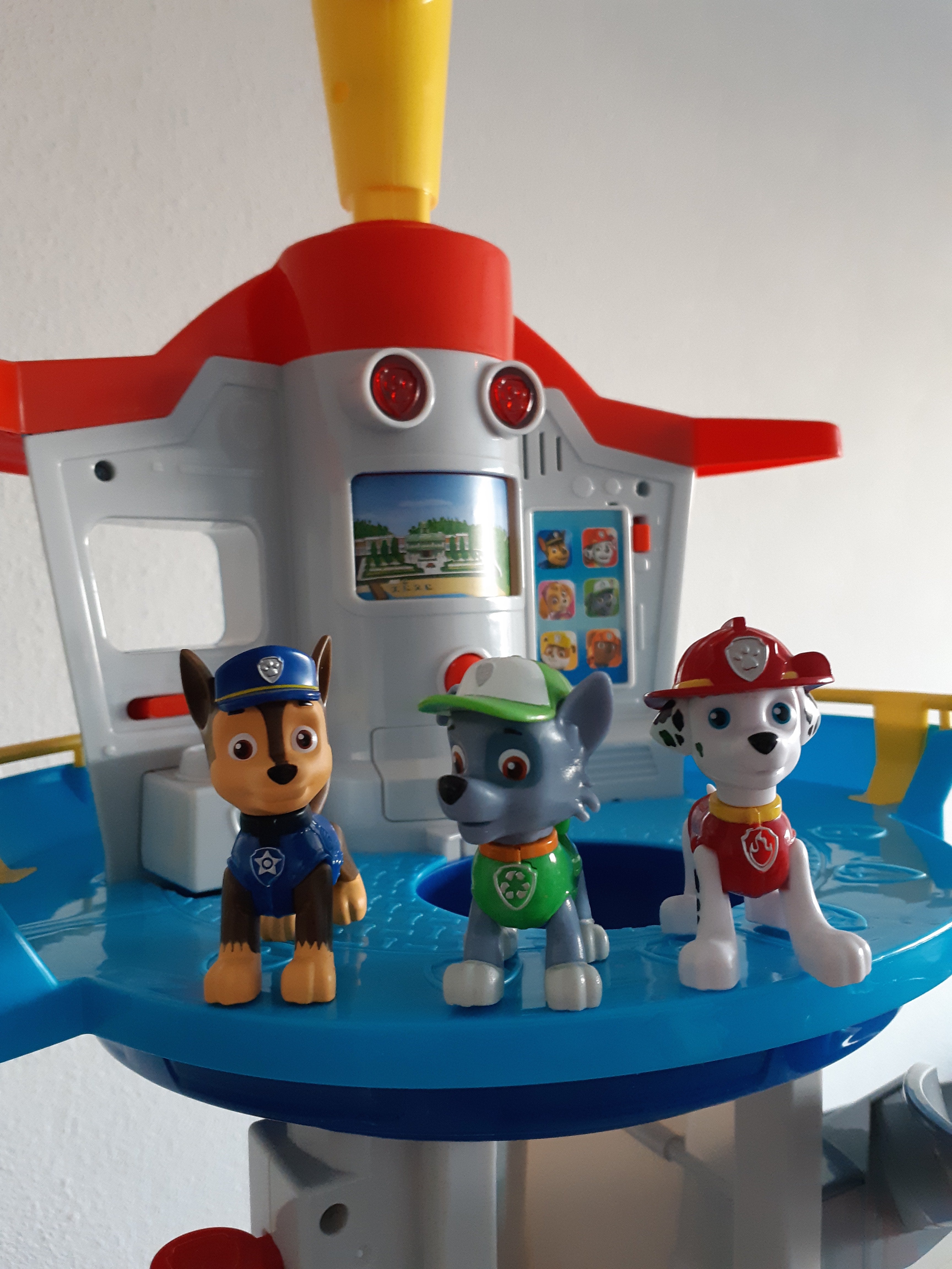 Paw Patrol Set Di Gioco Per Bambini Con Torre E Veicoli