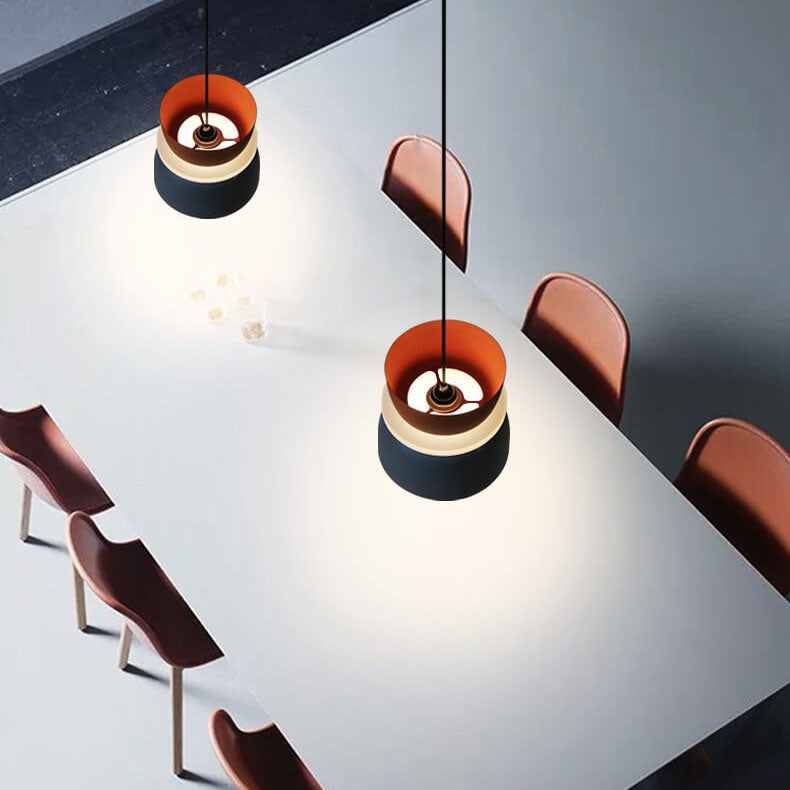 Lampada a sospensione LED 1 luce Nordic Colorful Macaron