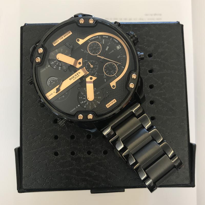 Orologio Chronograph Quarzo in Acciaio Inossidabile