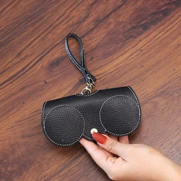 Custodia per occhiali da sole in pelle morbida - 50% di sconto