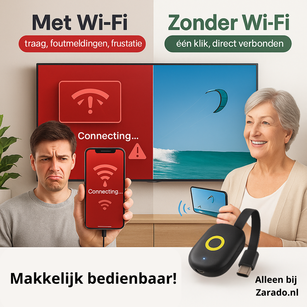 Fastlink | Trasmetti Tutto Direttamente Su Grande Schermo Senza Wifi o Password