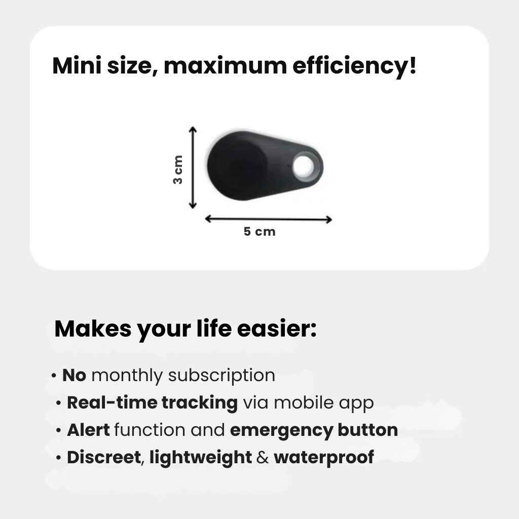 KidiSafe Localizzatore GPS per Bambini con Posizione in Tempo Reale e SOS Impermeabile