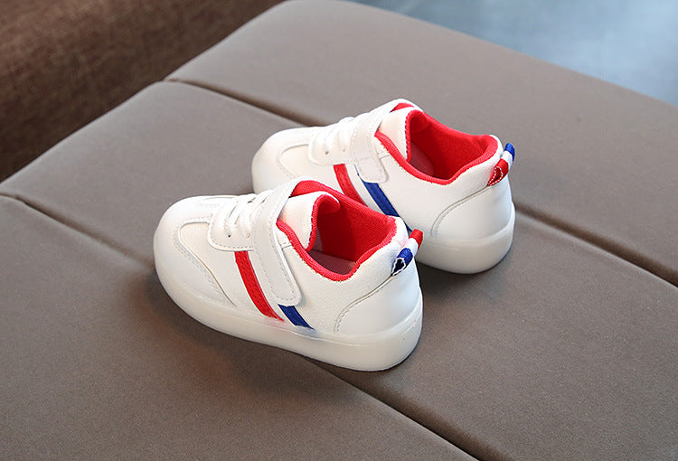 Sneaker per bambini LED con suola flessibile
