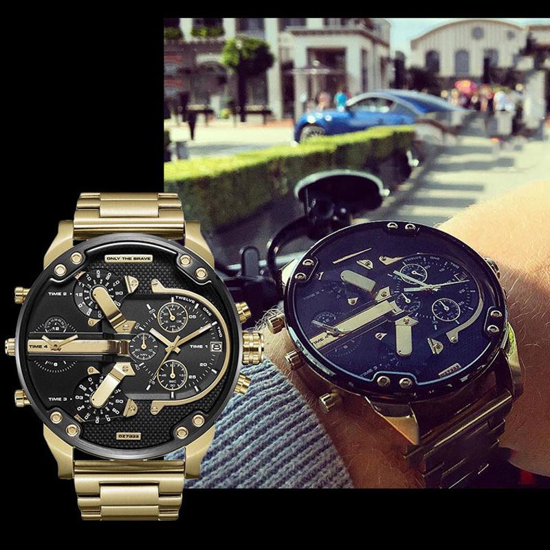 Orologio Chronograph Quarzo in Acciaio Inossidabile