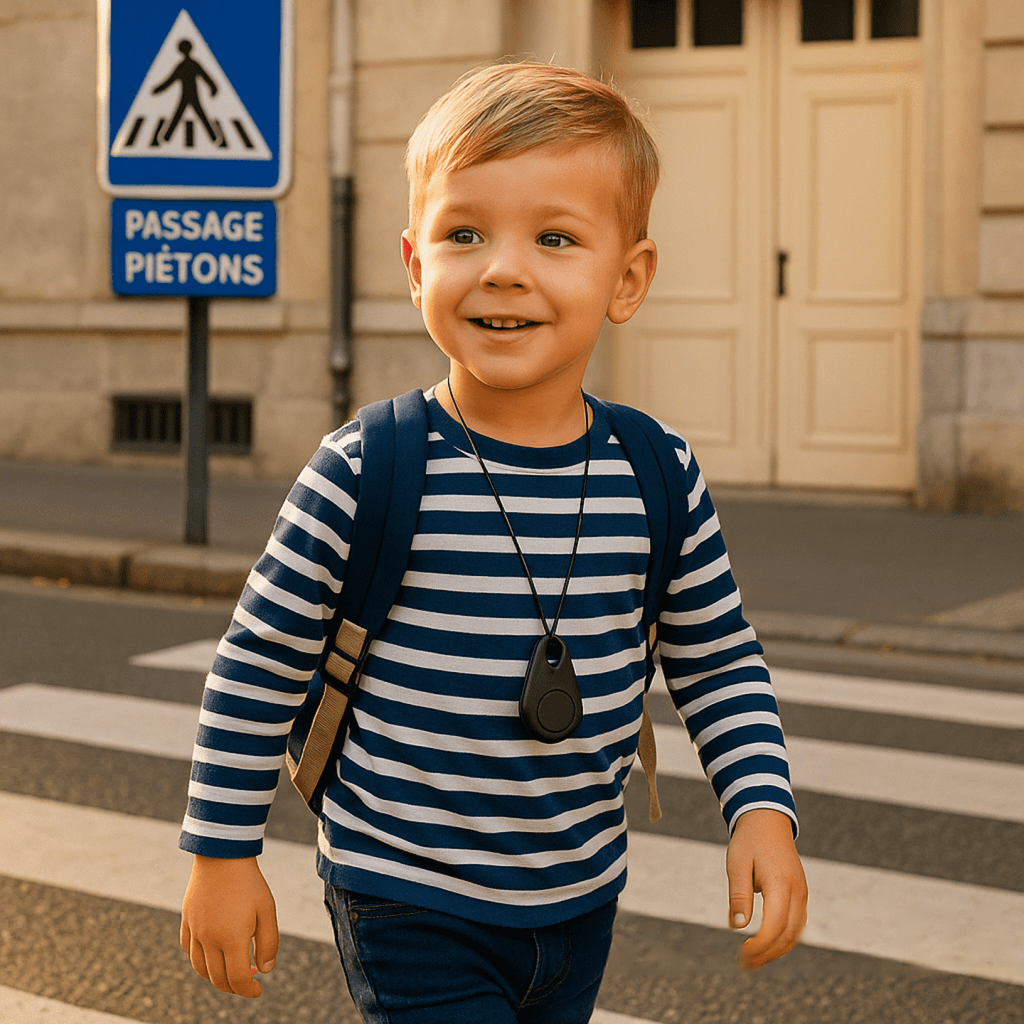 KidiSafe Localizzatore GPS per Bambini con Posizione in Tempo Reale e SOS Impermeabile