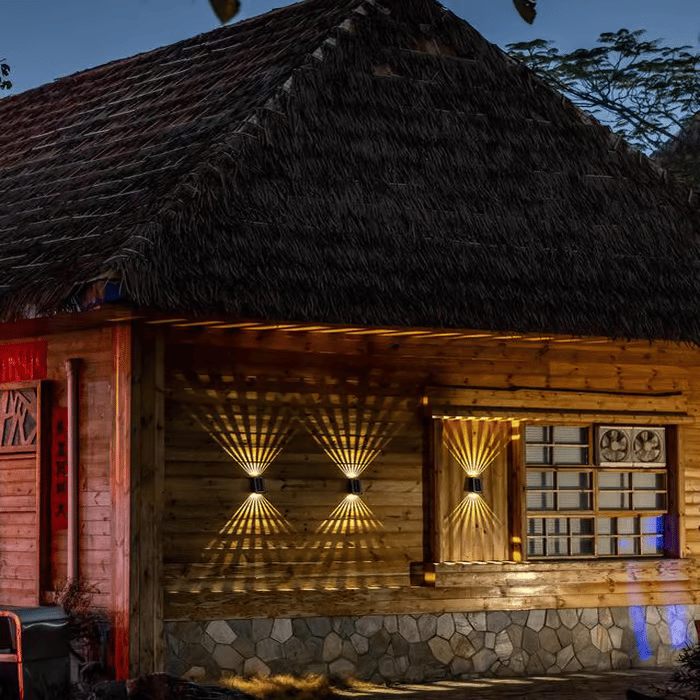 BrightRay – Lampade solari da esterno a 4 LED