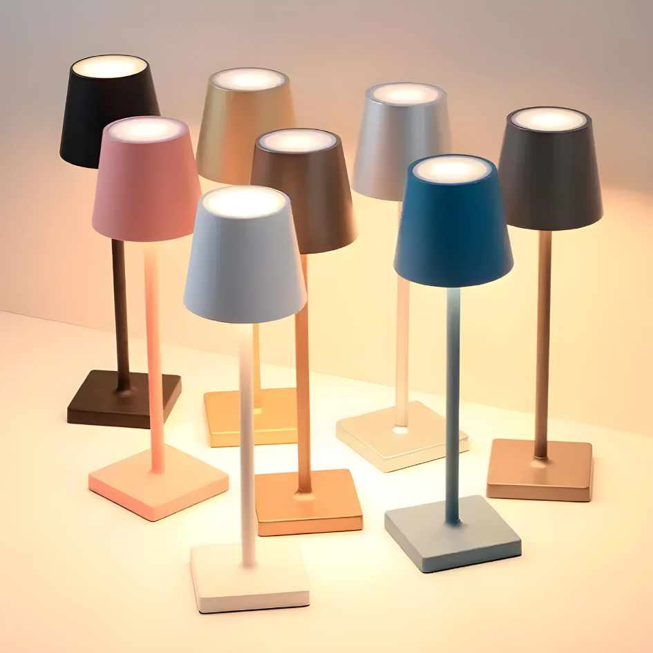 Lampada da Tavolo Cablaggio - Multifunzionale & Ricaricabile - Dimmerabile