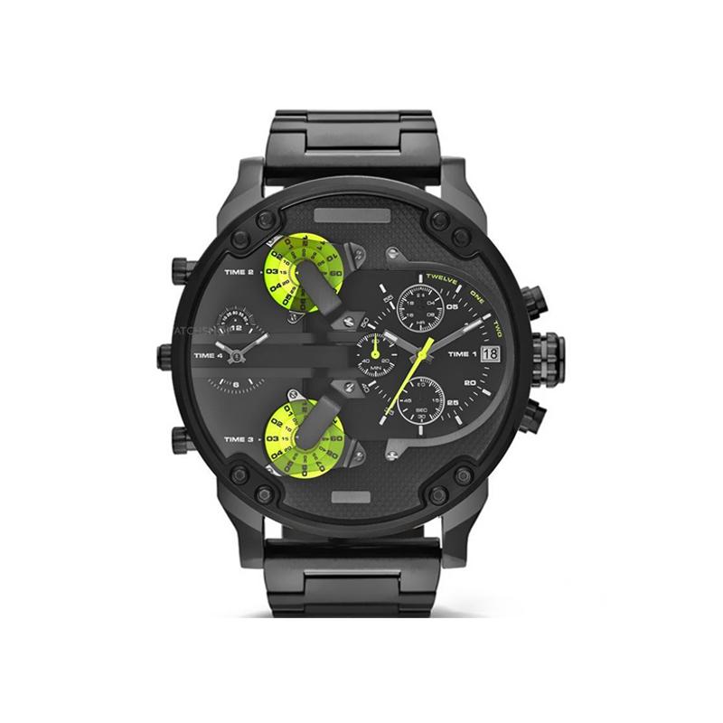 Orologio Chronograph Quarzo in Acciaio Inossidabile