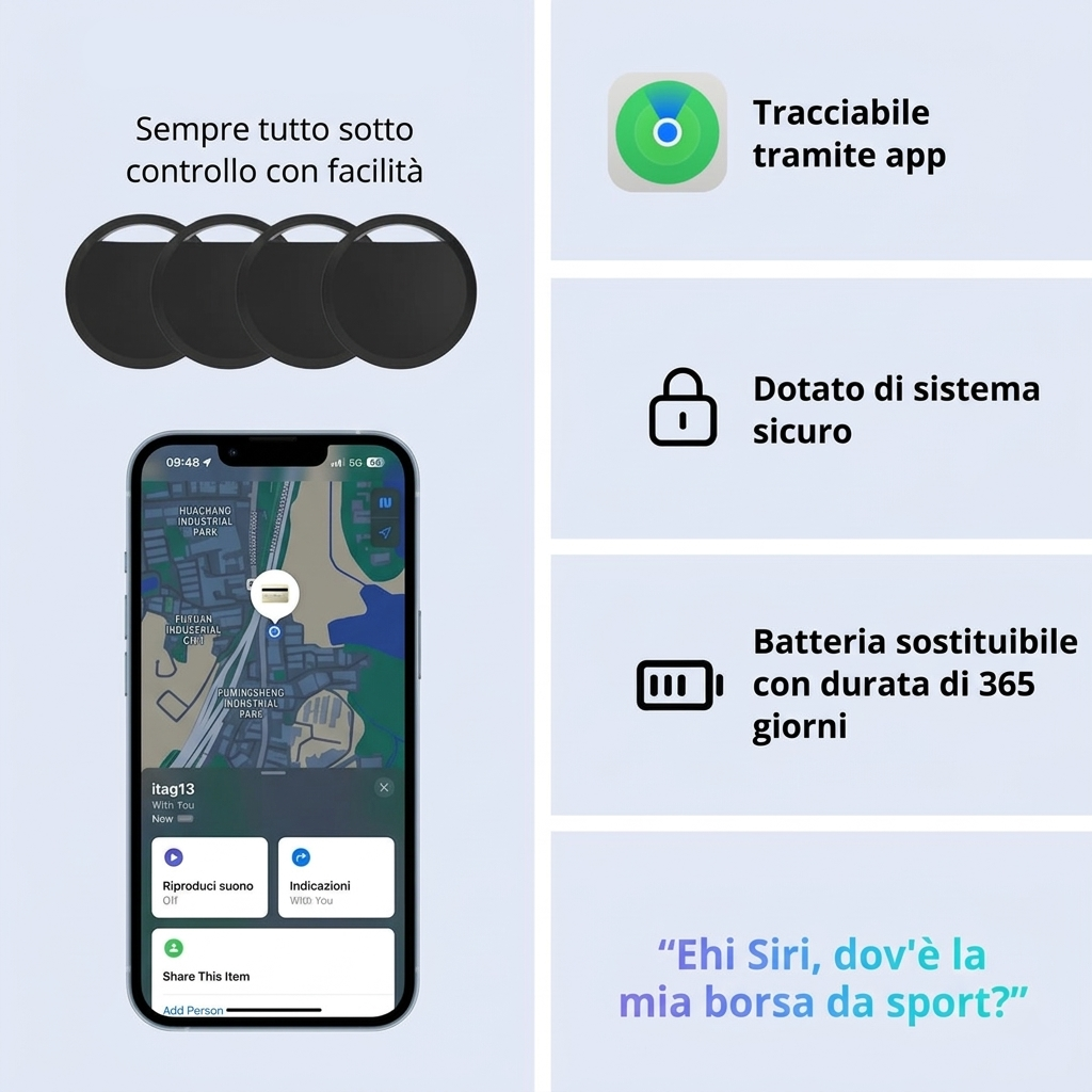 Localizzatore GPS Per Veicoli E Oggetti Personali