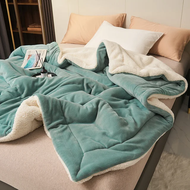 SoftHug - Lussuoso plaid in pile caldo per l'inverno