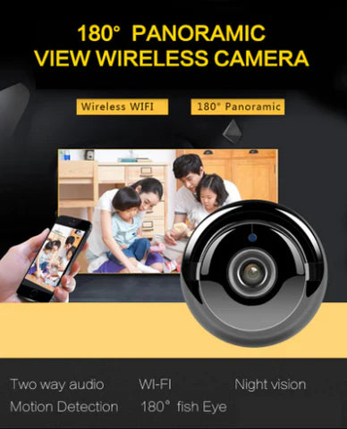NovaGuard EchoCam Telecamera di Sicurezza WiFi Notturna 1080P
