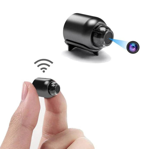 AetherGuard Telecamera WiFi Compatta 1080P Video Visione Notturna Audio Chiaro UK