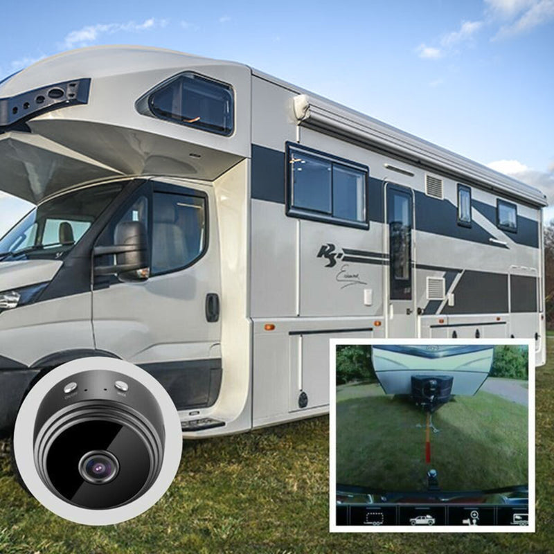 1080p Telecamera Mini WiFi Magnetica per Camper - Telecamera di Retromarcia