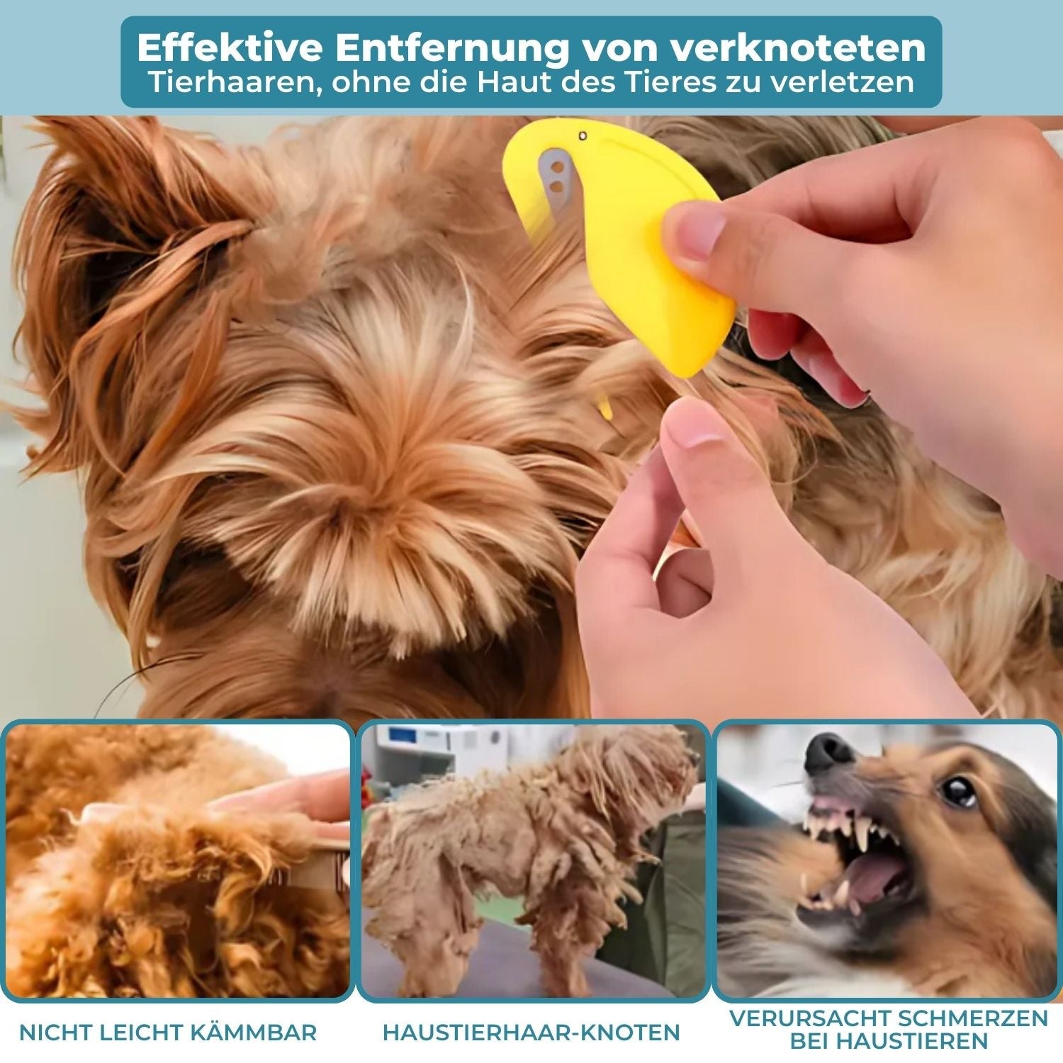 PetSanity - Il rimuovi nodi sicuro, duraturo ed efficace per gatti e cani