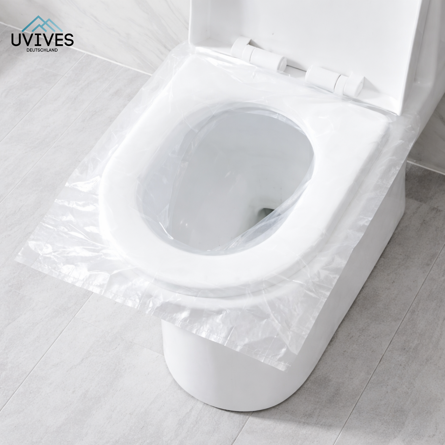 50 pezzi | HygieneCover – Strato protettivo privo di germi per ogni visita al bagno in strutture pubbliche