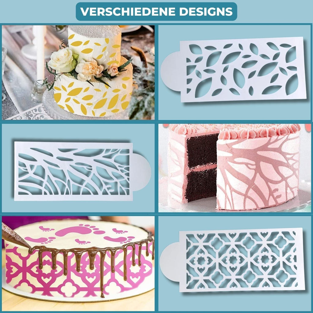 DecoLace - Forma per decorazione torta fai-da-te in pizzo