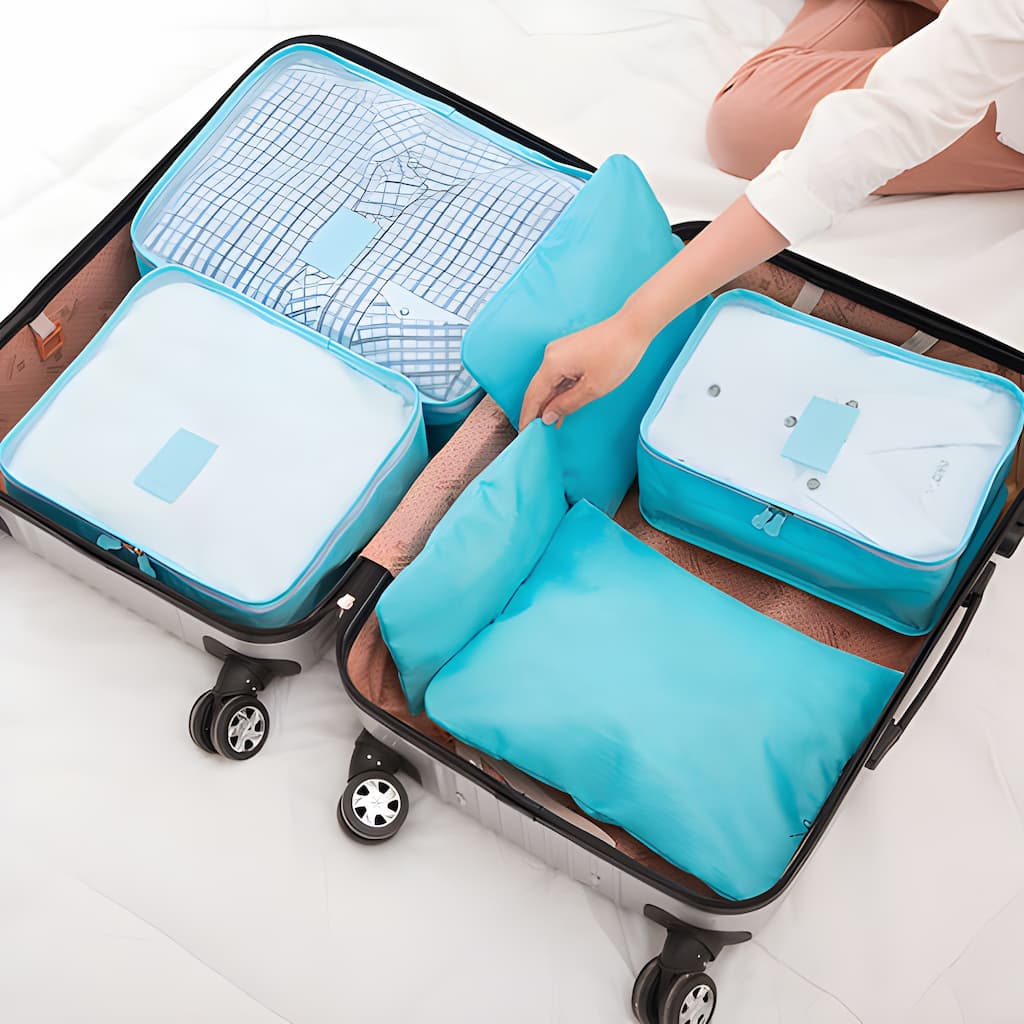 TravelOrganizer - Organizza la tua valigia perfettamente! (set da 6)