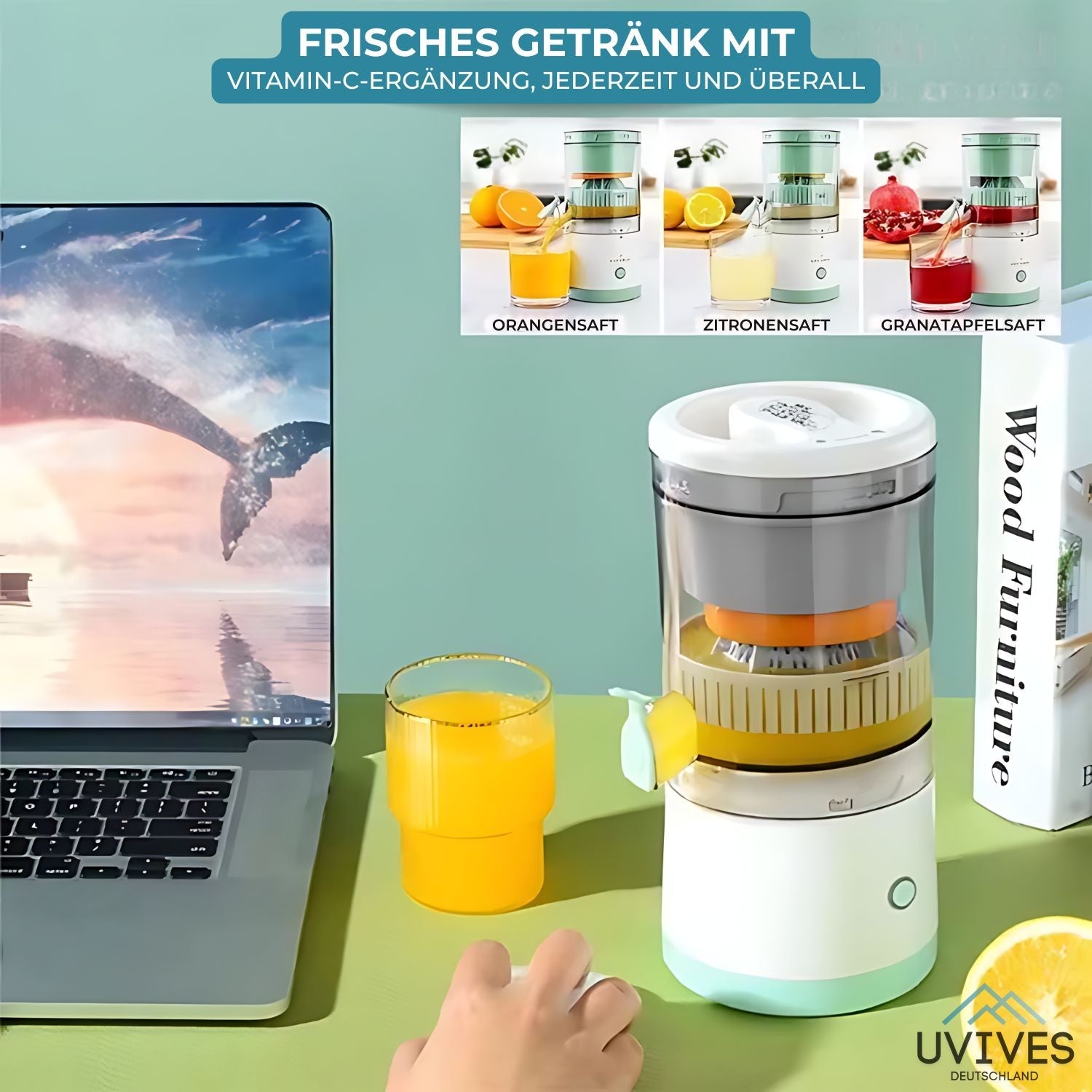 NutriSqueeze - Goditi succhi sani in modo rapido e semplice