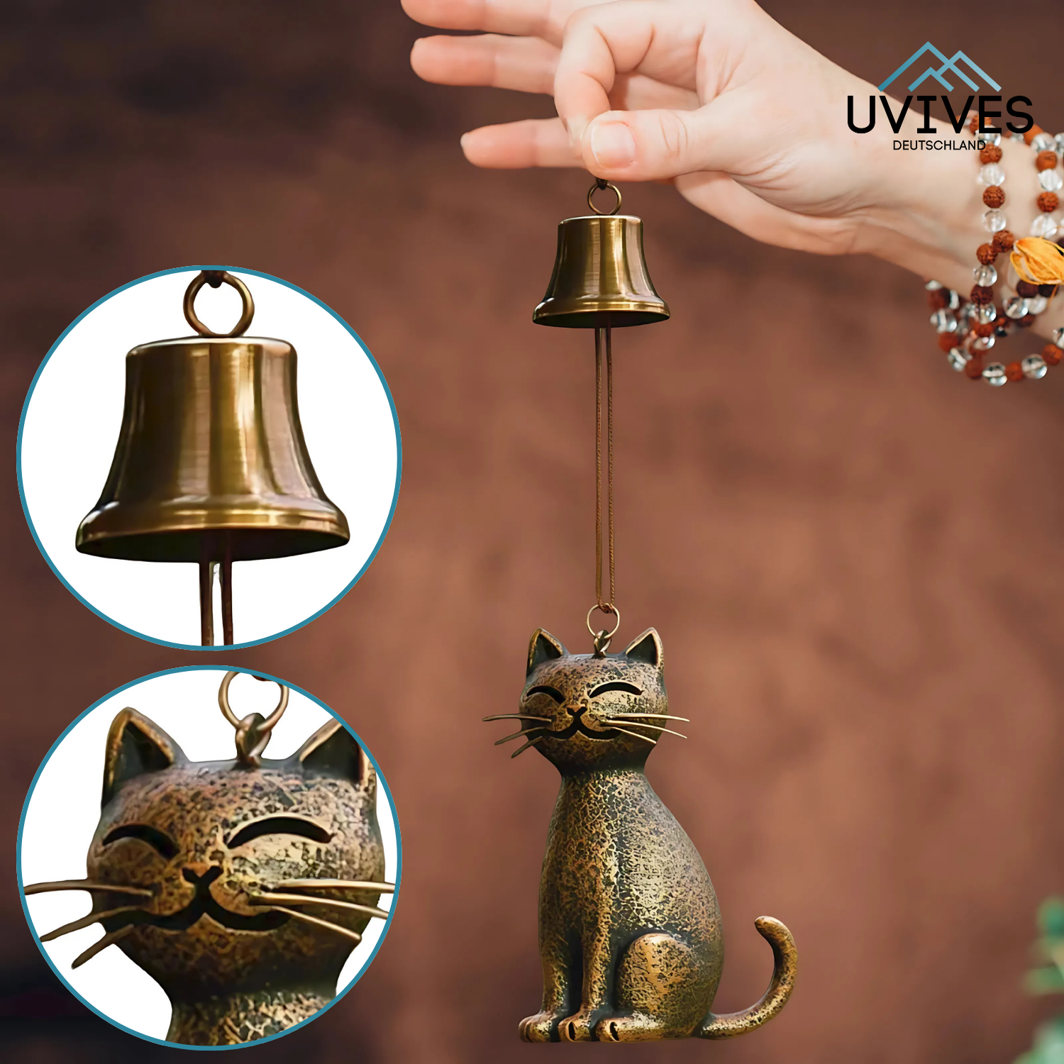 WhispiCat – Mobile a vento fatto a mano per tutti gli amanti dei gatti!