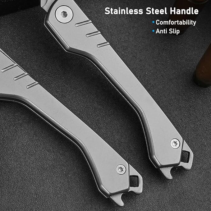BladeSwift - Coltello pieghevole con 10 lame intercambiabili