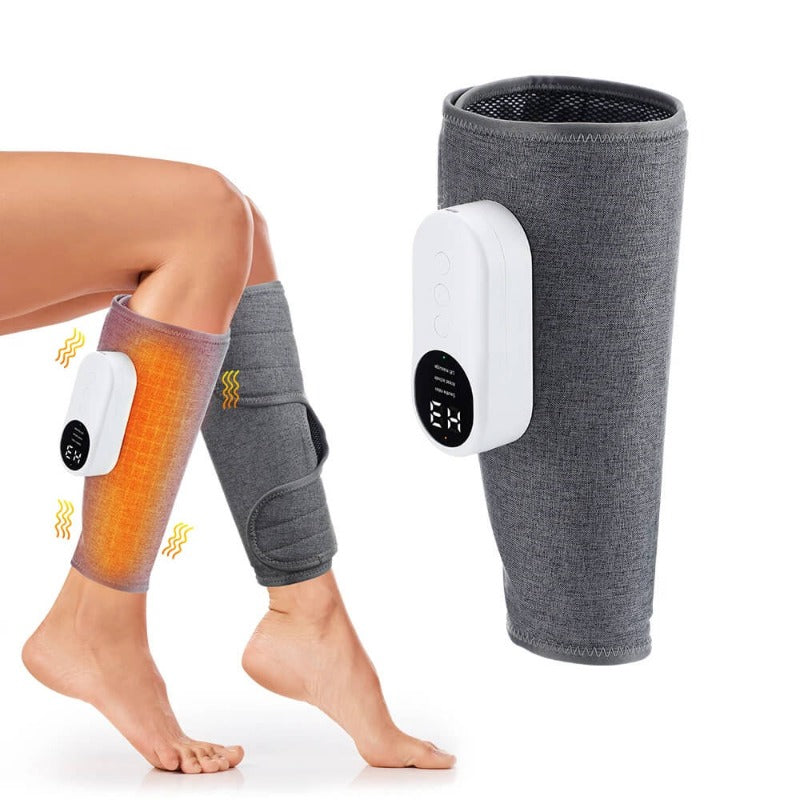 LegRelief Pro | Massaggiatore per Gambe e Polpacci Ricaricabile Senza Fili con Compressione d'Aria
