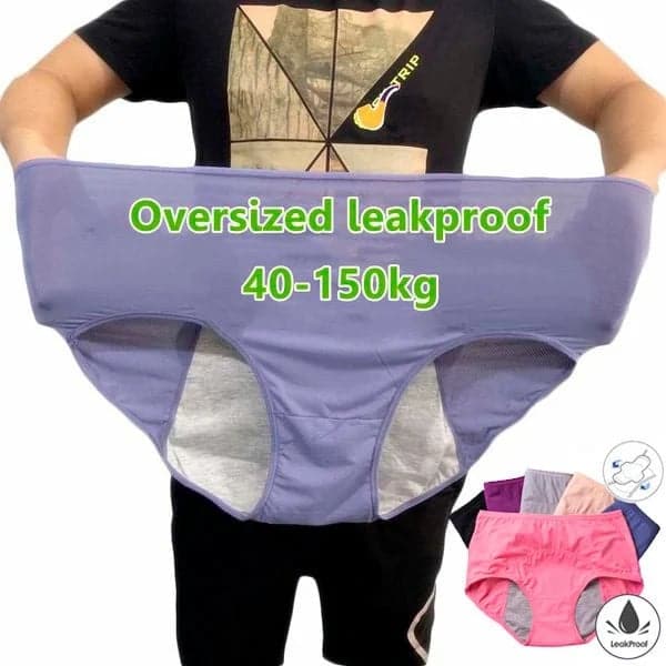 LuxeFit Mutande Alte Impermeabili | Comfort e stile migliorati con l'offerta compra 5, prendi 5 gratis!