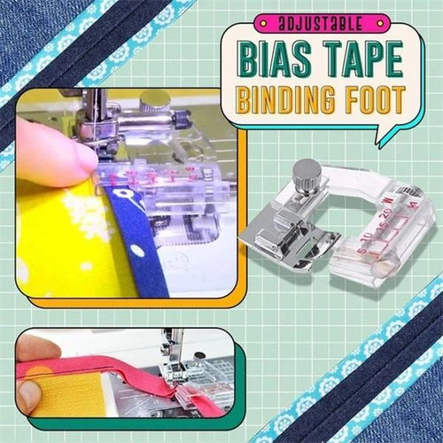 1+1 GRATIS | AdjustoBind - Piedino per Cucire a Biaxiale Regolabile [Ultimo Giorno di Sconto]
