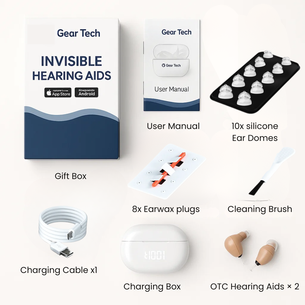 Apparecchi acustici OTC con controllo tramite app Bluetooth per il Regno Unito