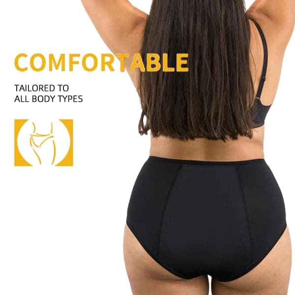LuxeFit Mutande Alte Impermeabili | Comfort e stile migliorati con l'offerta compra 5, prendi 5 gratis!