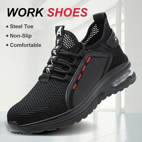 Sandsberg | Scarpe da lavoro con punta in acciaio | Ultraleggere, Traspiranti, Antiscivolo