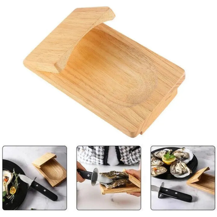 EasyOyster – Set di Apri Ostriche Premium | Aprire ostriche in modo sicuro e senza sforzo | Base antiscivolo e design ergonomico | SCONTO DEL 50%