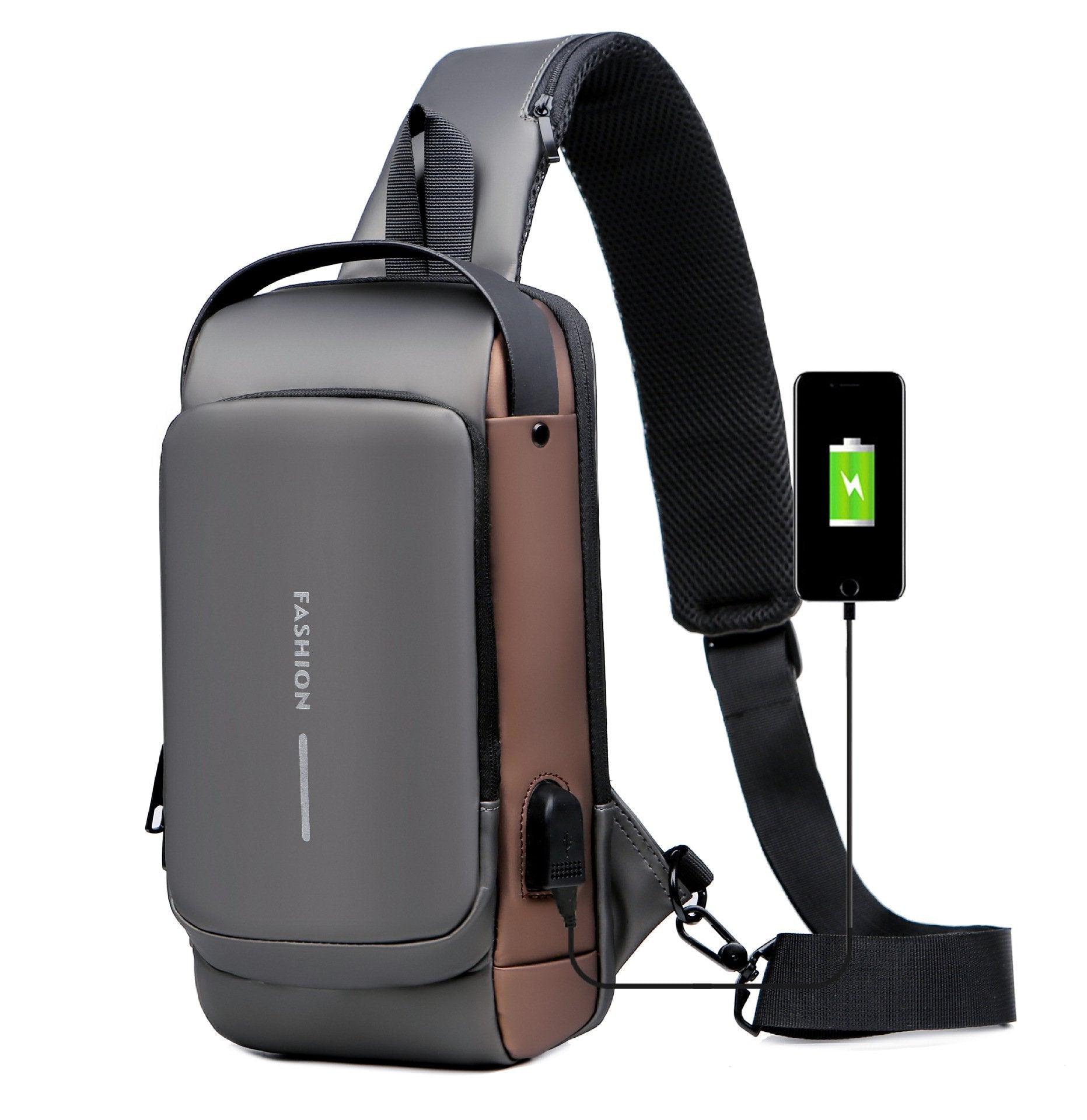 Borsa Antifurto | Porta USB | Impermeabile & Lucchetto a Codice