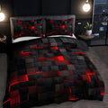 Biancheria da letto 3D con federe | Lenzuola per gamer | Copripiumino | Neonara