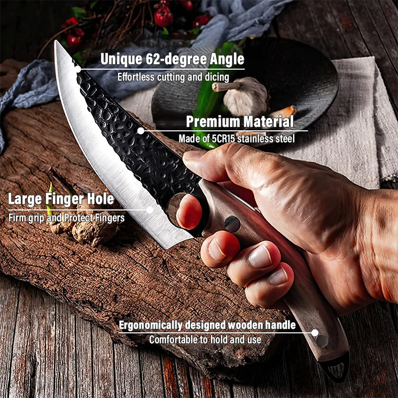 Coltello Giapponese Fatti a Mano OrionKoi per Lavori di Cucina Precisi