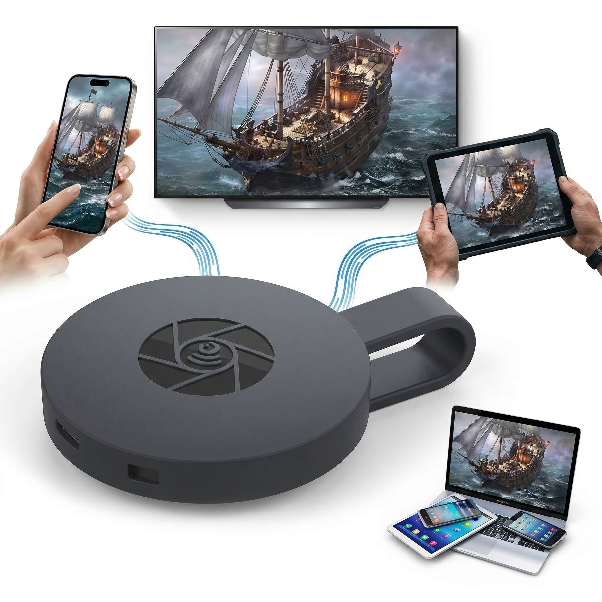 Adattatore Wireless Per Streaming Su TV