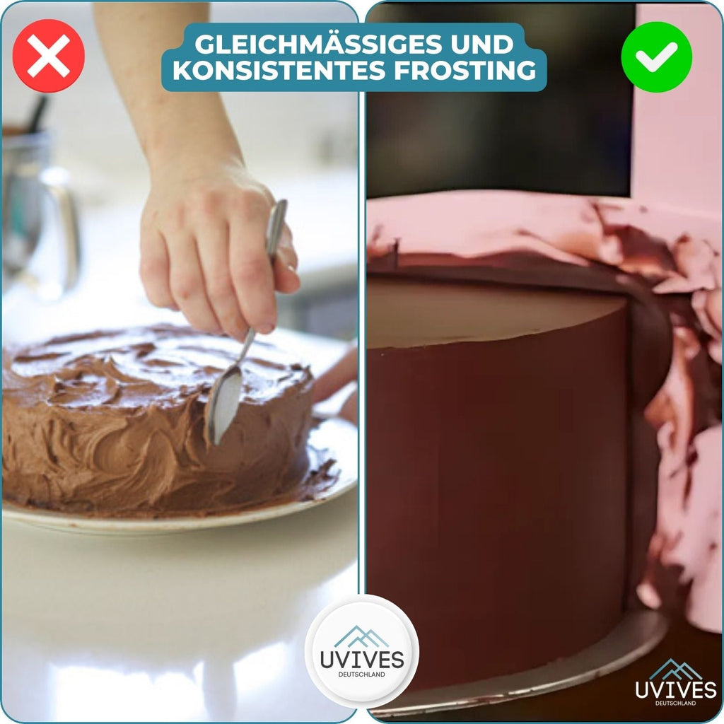 CakeCrafter - Spatola e Lisciatore per Torte Regolabile