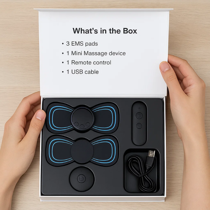NeuroPulse EMS Pad Per Comfort Della Parte Bassa Della Schiena E Maggiore Mobilità