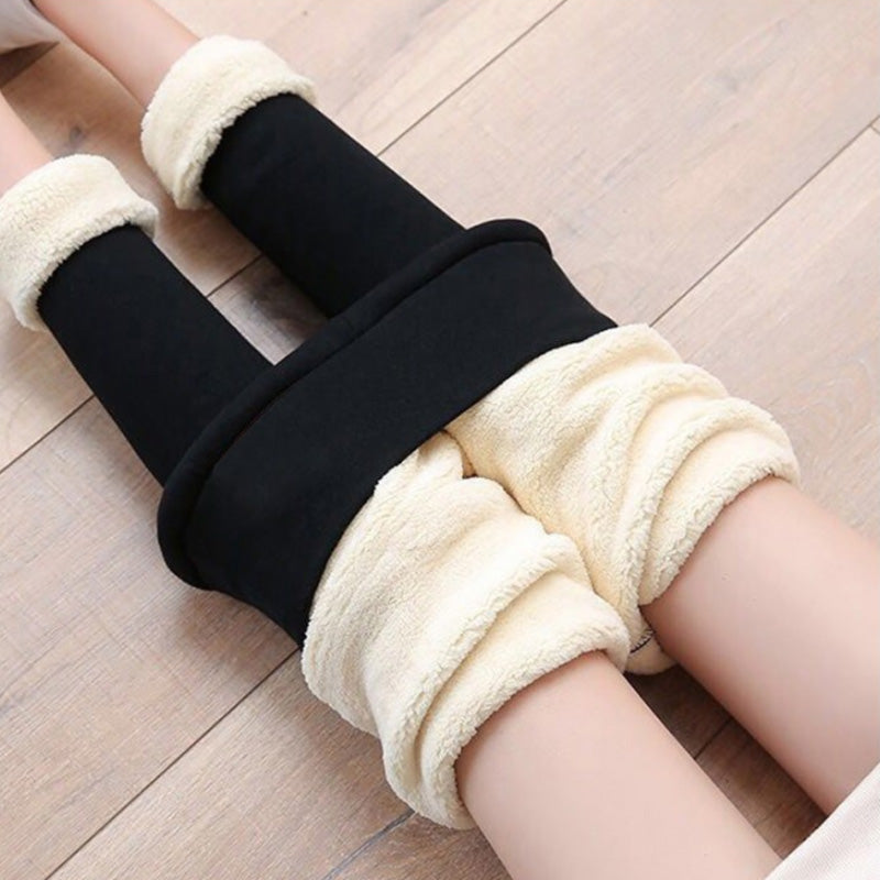 Leggings in Pelliccia d'Agnello per Inverno
