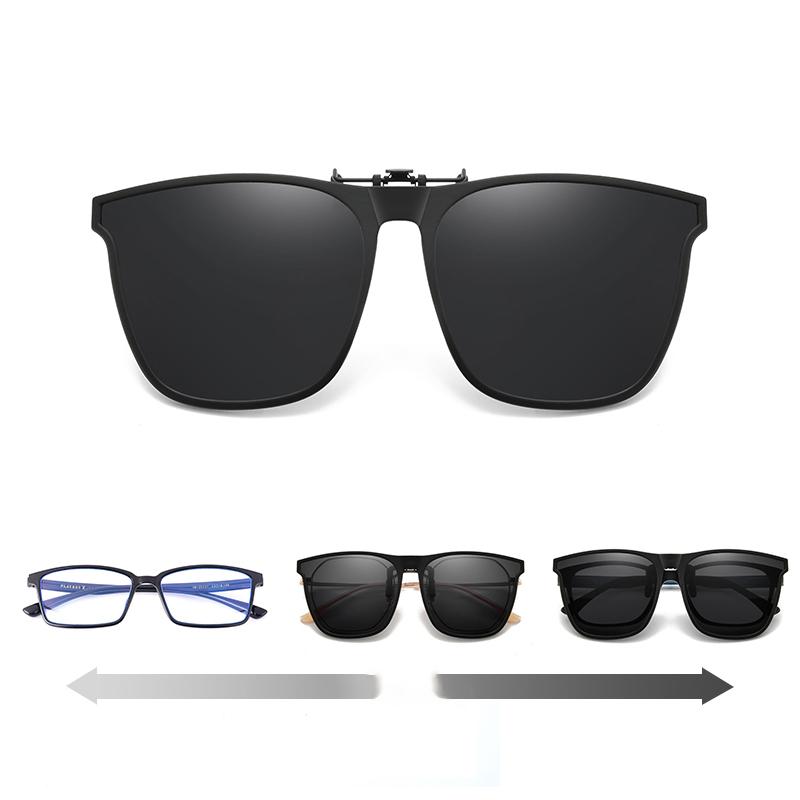 Nuovi occhiali da sole clip-on polarizzati flip-up