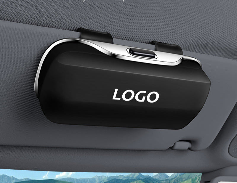LuxAuto Luxe Portaocchiali da Sole | Protezione elegante per i tuoi occhiali da sole in auto